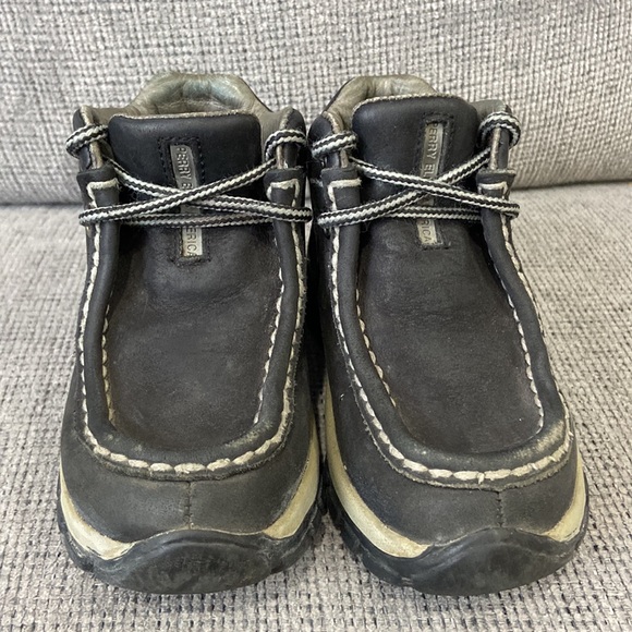 Loafer ankle height boot for toddlers size 9T leather - Picture 2 of 10